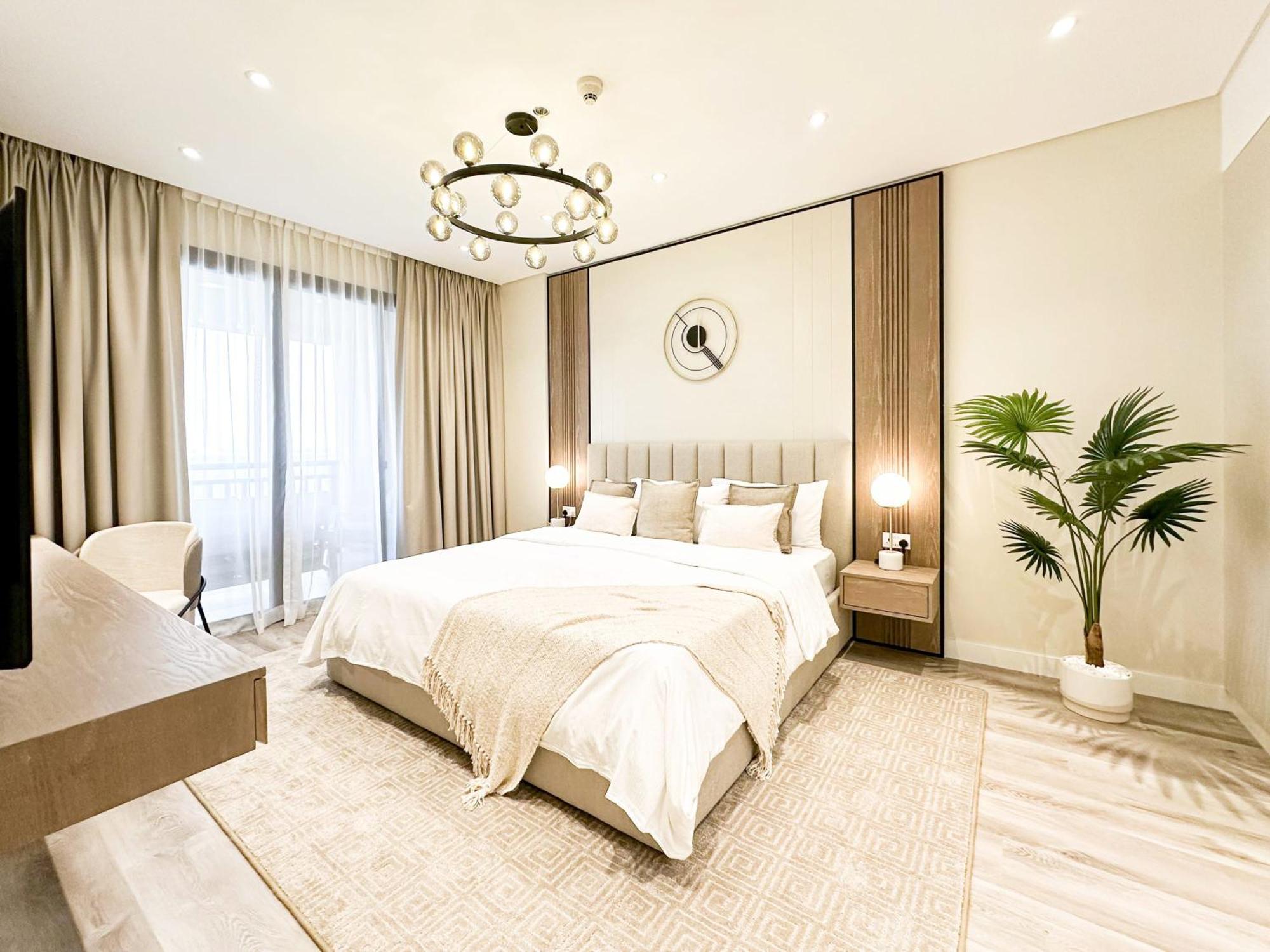 Relaxing 1 Bedroom Apartment At 5 Star Resort Dubai Exterior foto